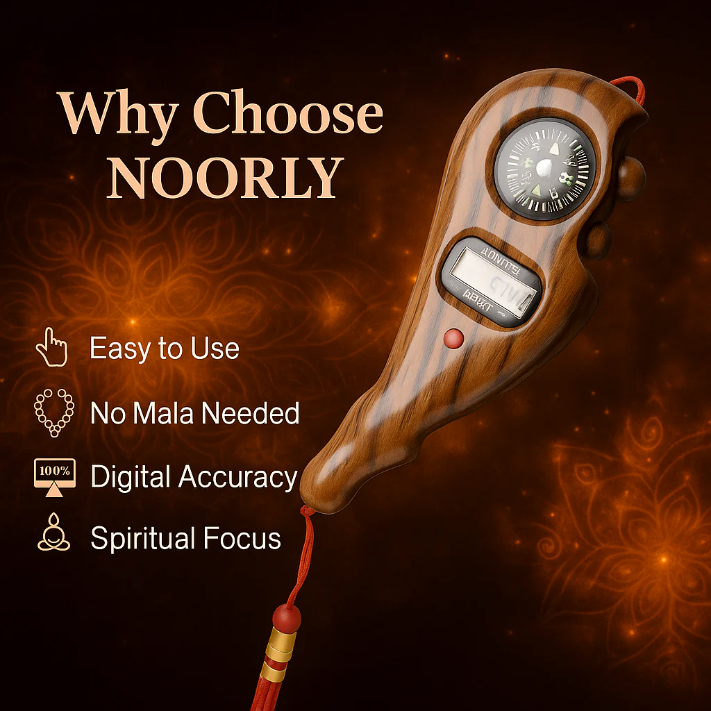 Noorly™ Vrindavan Radha-Naam Tulsi Jap Counter - Image 4